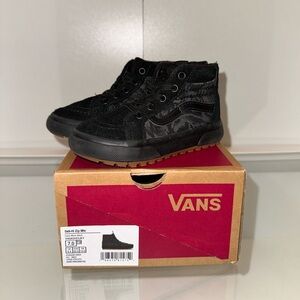 Vans Toddler SK8-Hi MTE Camo Mono Black